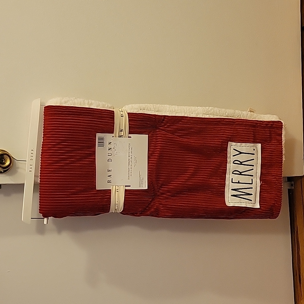 Rae Dunn Corduroy Throw